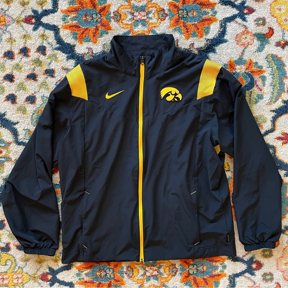 Iowa Hawkeyes Football Nike Travel Jacket